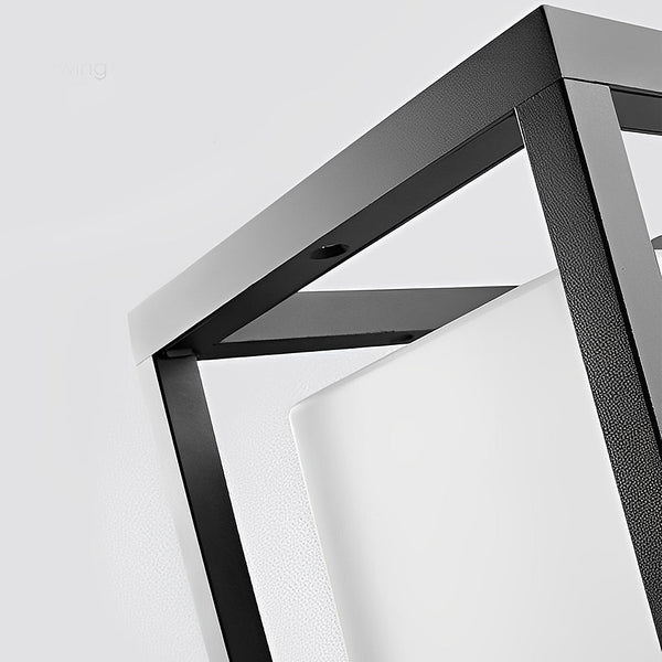Square Modern Solar Fence Post Lights Li002272