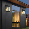 Rectangular Black Outdoor Wall Lamp Li002101