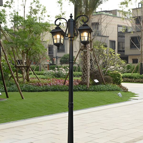 2 Lights Outdoor Pole Light Li002056