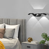 Outdoor Seagull Creative Wavy Wall Mounted Up Down Led Lighting