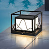 Square Mountain Scenery Solar Post Lights Li002089
