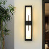 Black Modern Outdoor Wall Lamp Li002111