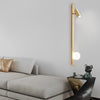 Long Strip Wall Lamp With Adjustable Spotlight Ha083346