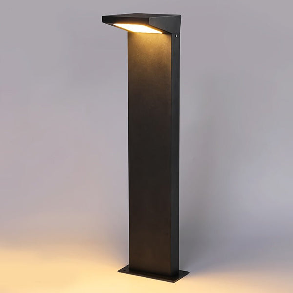 7 Shaped Solar Waterproof Led Modern Outdoor Post Lights Pathway Lights