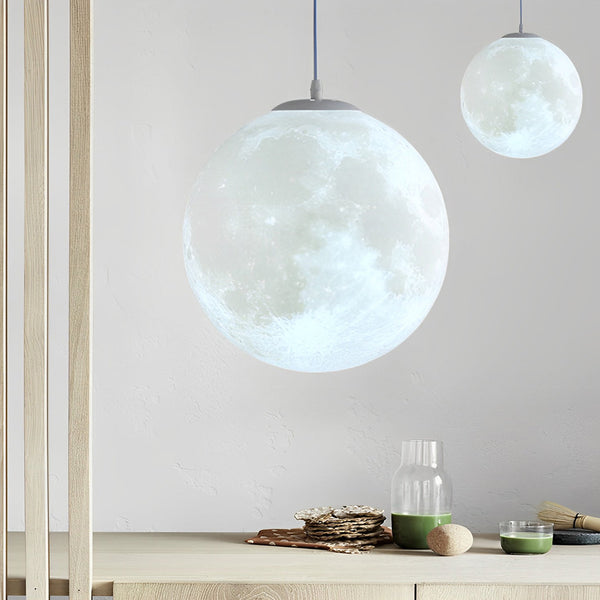 Moon White Pendant Lamp Ha076610