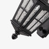 Retro Black Solar Outdoor Wall Light Ha092382