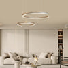 Modern Circular 2 3 Light C Shape Suspension Ceiling Lamp