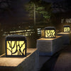 Rustic Led Outdoor Fence Post Light Li002368