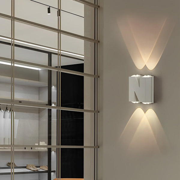 Creative Letters Outdoor Wall Sconce Lighting Ha082381
