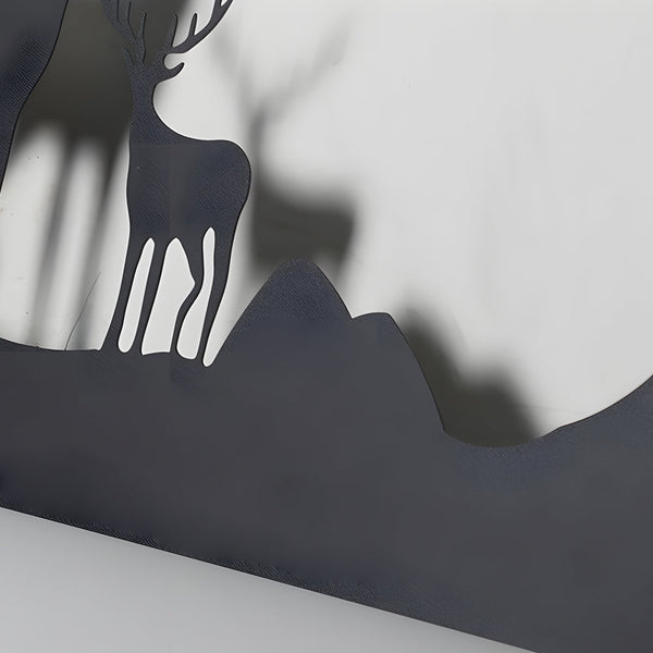 Round Mountain Scenery Outdoor Wall Light Li002710