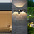 Outdoor Seagull Creative Wavy Wall Mounted Up Down Led Lighting