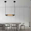 Retro Led Black Pendant Light Ha077320