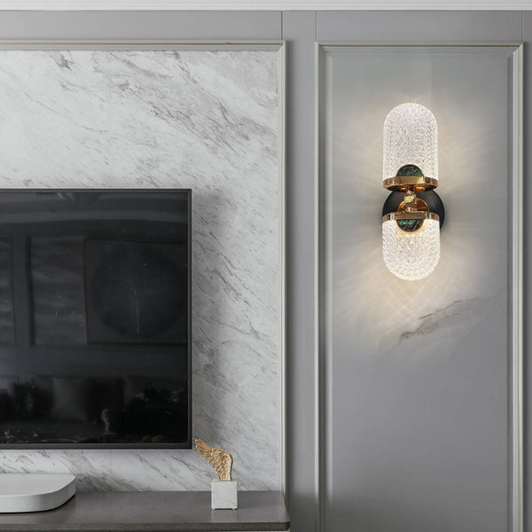 Creative Up And Down Lights Three Step Dimming Light Led Modern Wall Sconces