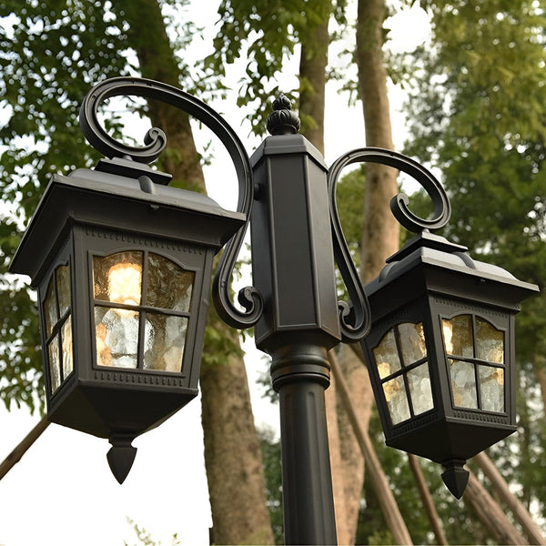 2 Lights Outdoor Pole Light Li002056