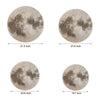 Round Moon 3D Sandstone Painting Usb Voice Control Decorative Painting