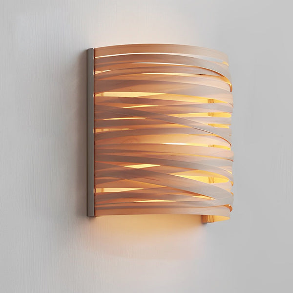 Semi Cylindrical Handmade Wall Lamp Li002348