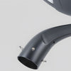 Black Round Modern Outdoor Led Solar Post Street Light