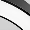 Curved Slim C Shape Led Pendant Half Circle Hanging Profile Light For Office