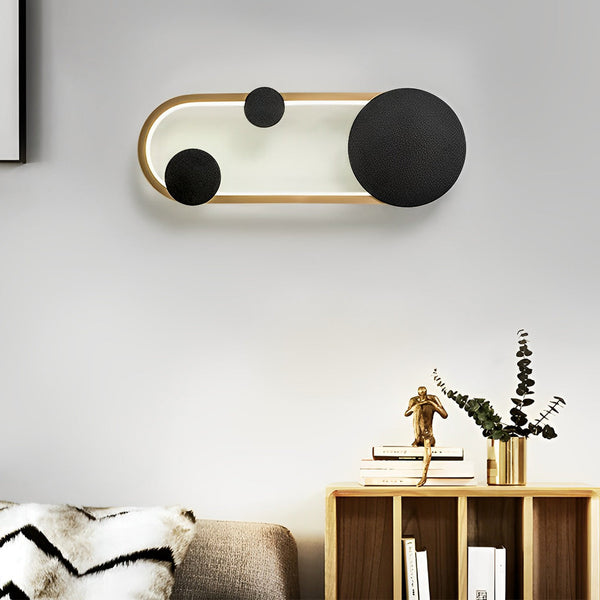 Round Decor Wall Sconce Ha082583