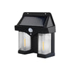 Tungsten Bulb Solar Wall Lanterns Dusk To Dawn Motion Senor Lighting