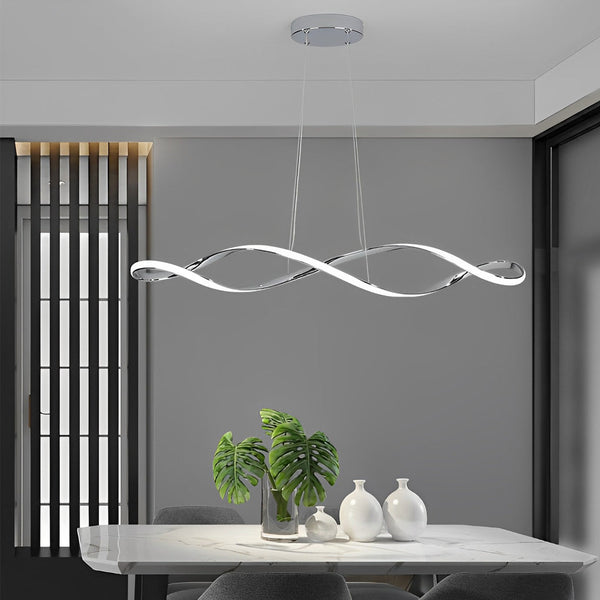 Creative Waves Electroplating Modern Chandelier Li002169