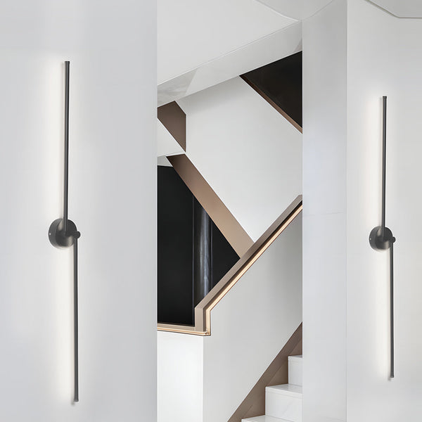 1 Pc Black Modern Rotatable Linear Led Wall Light Sconces