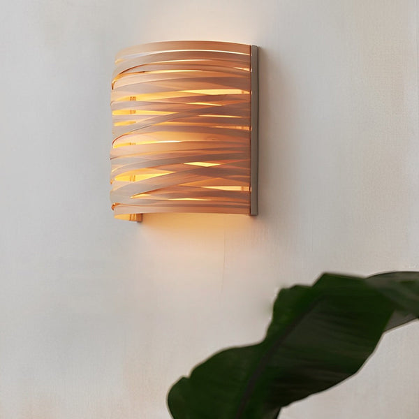 Semi Cylindrical Handmade Wall Lamp Li002348