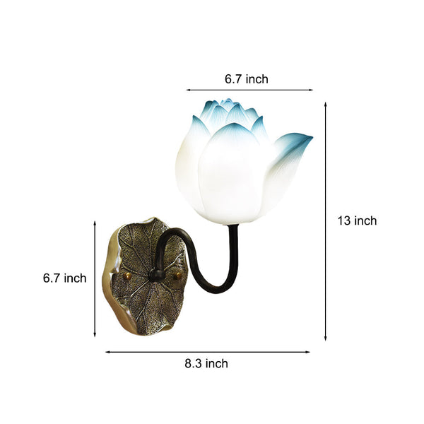Lotus Flowers Modern Wall Light Li002527
