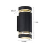 Waterproof Led Up And Down Lights Wall Lamp Outdoor Wall Lights Wall Sconce Lighting