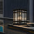 Retro Glass Modern Solar Fence Post Lights Li002318