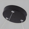 Round Pendant Led Office Lighting Modern Suspended Luminaires For Workspace