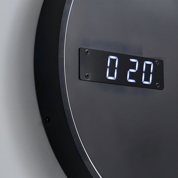 Moon Led Wall Light Wall Digital Clock Astronaut Decor 3 Color Wall Lamp