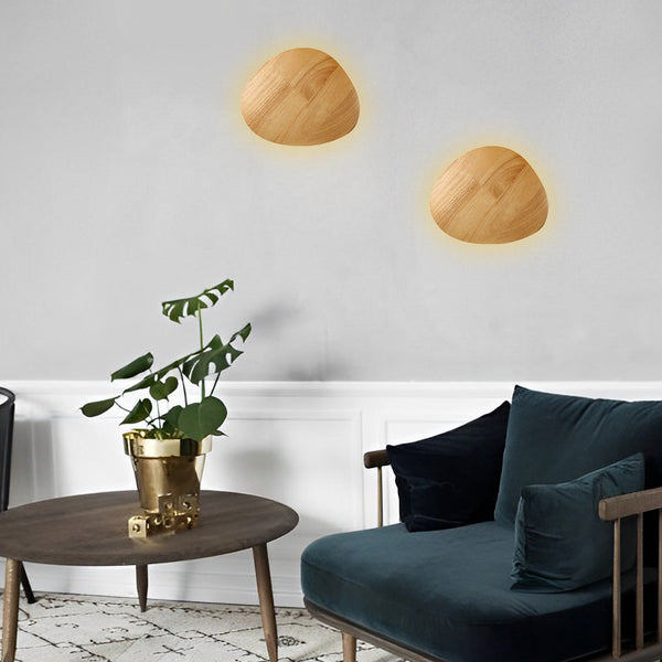 Creative Led Wood Nordic Bedside Wall Lamp Wall Sconce Ha080284