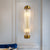 Adjustable Warm White Light Led Crystal Golden Nordic Wall Lamp Wall Sconce Lighting