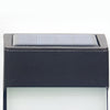Rectangular Led Outdoor Solar Sconce Light