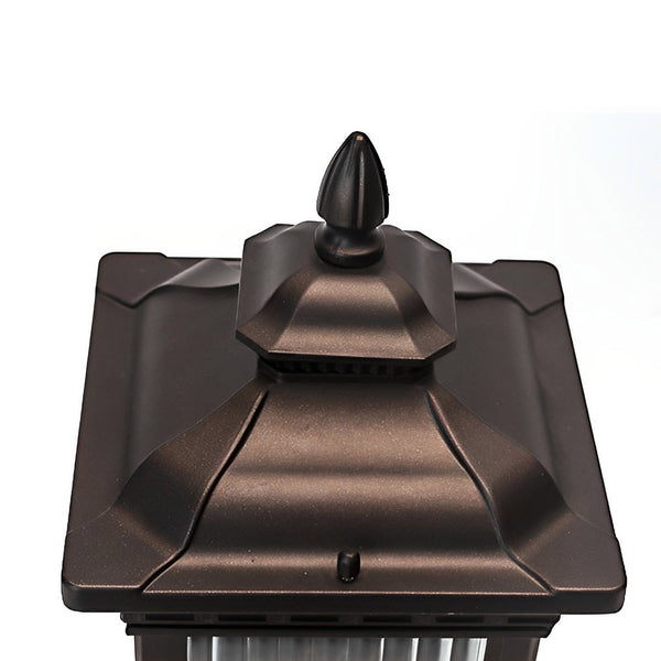 Vintage Waterproof Solar Fence Post Light Ha083051