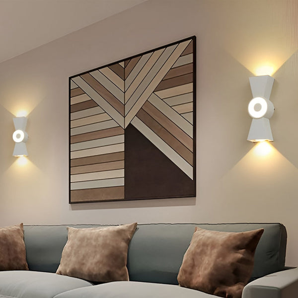 Led Up And Down Lights Waterproof Modern Wall Lamp