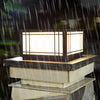 Retro Grilles Solar Fence Post Lights Li002326