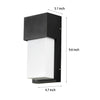 Rectangular Outdoor Wall Light Ha092010