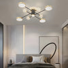 Starry Flowers Three Step Dimming Modern Ceiling Lights Fixture Hanging Lamp