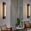 19 68 Acrylic Tube 1 Light Led Wall Lights Indoor Black Gold Chrome Base