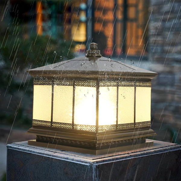 Intelligent Solar Fence Post Light Ha085190
