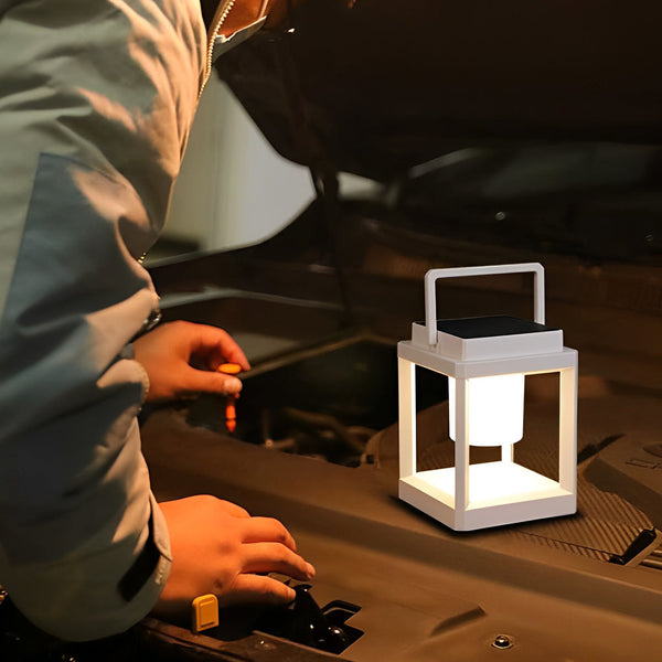 Portable Usb Charge Solar Outdoor Lantern Ha089312