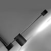 Line Led Black Nordic Wall Art Light