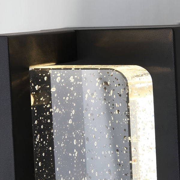 Crystal Waterproof Outdoor Wall Lamp