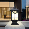 Retro Outdoor Fence Post Lights Ha076240