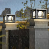 Waterproof Led Solar Outdoor Fence Lamp Ha084248