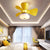 3 Step Dimming Led Nordic Inverter Ceiling Fan Lights