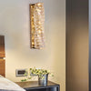 Creative Crystal Three Color Light Led Modern Wall Sconce Lighting Wall Lamp