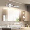 Modern Knurled Texture Led Bathroom Vanity Light Swiveling Head